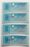 Distributeur YT 94 à 97 (**) MNH Avec Support, 1985 LS 09 Type A, Carrier 75513 (34 Euros) – Cata - 1985 « Carrier » Paper