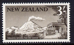 New Zealand 1960-66 Tongariro National Park 3s Blackish-brown (from Def Set) Unmounted Mint, SG 799 - Sonstige & Ohne Zuordnung