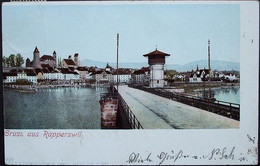 Gruss Aus RAPPERSWIL Gel. 1903 V. Krummenau - Krummenau