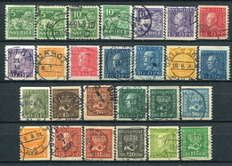 Schweden Ex.Nr.175/207 I          O  Used        (1305) - Used Stamps