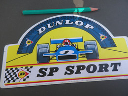 Autocollant - AUTOMOBILE - DUNLOP - Pneu - SP SPORTS - Formule 1 - Stickers