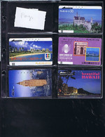 Télécartes Carte Telephonique Phonecard Japon Japan Theme  Divers Pays   17 Cartes - Paysages