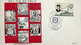 1971 Guiné Portuguesa Dia Do Selo / Portuguese Guinea Stamp Day - Journée Du Timbre
