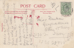 Postcard Genealogy Miss Rankew ? Gosford House Ottery St Mary Devon PU 1911 My Ref B14172 - Généalogie