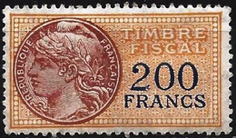 France 1948 - Timbre Fiscal Unifié - Médaillon De Daussy - YT TF 294 MH* - Steuermarken