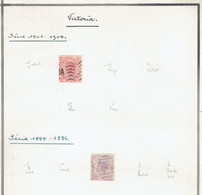 2 Old Stamps From Victoria - Other & Unclassified