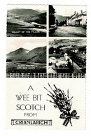 Ref 1414 - Real Photo Multiview Postcard - Crianlarich Perthshire Scotland - Perthshire