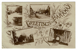 Ref 1415 - 1921 Multiview Postcard - Barkway Near Royston - Hertfordshire - Hertfordshire