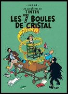 Carte Postale / Postkaart - Kuifje/Tintin - Milou/Bobbie - Haddock - Les 7 Boules De Cristal / De 7 Kristallen Bollen - Philabédés (fumetti)