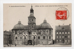 - CPA SAINT-AMAND-LES-EAUX (59) - L'Hôtel De Ville 1908 - Edition O. D. N° 4 - - Saint Amand Les Eaux