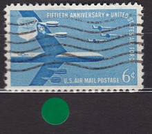 USA STAMPS : B-52 Superfortress & F-104 Starfighters  : Mi:US 717- Sn:US C49- Yt:US PA49- Sg:US A109  Used    Année 1957 - Other & Unclassified