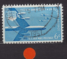 USA STAMPS : B-52 Superfortress & F-104 Starfighters  : Mi:US 717- Sn:US C49- Yt:US PA49- Sg:US A109  Used    Année 1957 - Autres & Non Classés