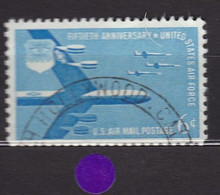 USA STAMPS : B-52 Superfortress & F-104 Starfighters  : Mi:US 717- Sn:US C49- Yt:US PA49- Sg:US A109  Used    Année 1957 - Sonstige & Ohne Zuordnung