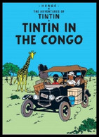 Carte Postale/Postkaart Anglais- Kuifje/Tintin - Milou/Bobbie - Haddock - Tournesol - Tintin Au Congo/Tintin In De Congo - Philabédés (comics)