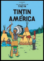Carte Postale / Postkaart Anglais - Kuifje/Tintin - Milou/Bobbie - Haddock - Tintin En Amérique/Tintin In Amerika - Philabédés (fumetti)