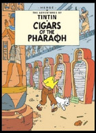Carte Postale/PostkaartAnglais - Kuifje/Tintin - Milou/Bobbie - Haddock - Les Cigares Du Pharaon / Cigars Of The Pharaoh - Philabédés