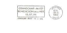 Département Du Calvados - GrandCamp Maisy - Flamme Secap SPECIMEN - EMA (Print Machine)