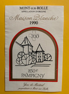 16421 - 700e De La Confédération Et 850e De Pampigny Maison Blanche 1990 Mont-sur-Rolle - 700 Jaar Zwitserse Confederatie