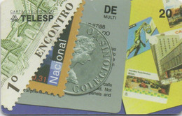 TELESP Brésil : Multi-Collection Timbres + Monnaie + Télécartes 1998 Tirage 200000 - Postzegels & Munten