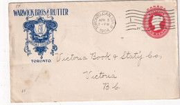 CANADA 1904   ENTIER POSTAL/GANZSACHE/POSTAL STATIONARY LETTRE ILLUSTREE DE TORONTO - 1903-1954 Kings