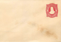 ARGENTINE - LETTRE ENTIER POSTAL - REPUBLIQUE 8 CENTAVOS ROUGE. - Briefe U. Dokumente