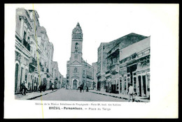 PERNAMBUCO - Place Du Terço. ( Ed. De La Mission Brèsilienne De Propagande) Carte Postale - Recife