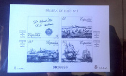 España Año 1987 Prueba De Lujo 12 MNH - EXPALMER'87 Spain Espagne - Prove & Ristampe