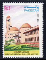 Pakistan 2001 50th Anniversary Of Nishtar Medical College, MNH, SG 1151 (E) - Pakistan