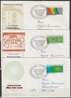 BRD FDC 1979 Nr.1019 - 1021 Nobelpreisträgerder Physik Und Chemie ( D 5385 ) Günstige Vrsandkosten - 1971-1980