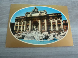 Roma - Rome - La Fontaine De Trevi - 84/253 - Editions G.m. - Année 1977 - - Fontana Di Trevi