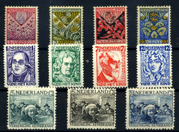 Holanda Nº 195/8, 215/18, 227/29. Año 1927/30 - Unused Stamps