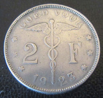 Belgique - Monnaie Bon Pour 2 Francs (Goed Voor 2 F) 1923 - Légende En Néerlandais - 2 Frank