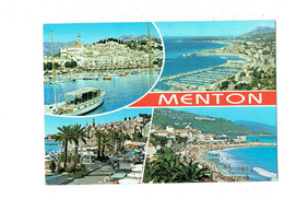 Cpm 06 - MENTON - Souvenir - 1987 -  Table De Ping-pong - S.E.P.T. 2/446 - Tischtennis