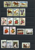 Cuba 1978. 3 Complete Sets (18 Stamps) USED - Andere & Zonder Classificatie