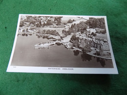 VINTAGE EUROPE UK CUMBRIA: AMBLESIDE Waterhead Aerial Sepia 1946 Aero Pictorial - Ambleside