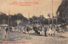 01-BOURG- CONCOURS INTERREGIONAL DE LA FEDERATION DES PARRONAGES DE FRANCE DU SUD-EST 1911 CHAMPIONNAT DU SAUT - Autres & Non Classés