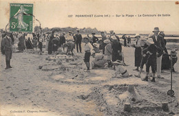 44-PORNICHET- SUR LA PLAGE LE CONCOURS DE SABLE - Pornichet