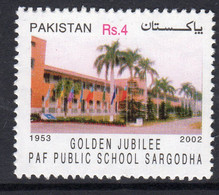 Pakistan 2003 50th Anniversary Of PAF Public School, Sargodha, MNH, SG 1197 (E) - Pakistan