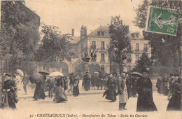 36-CHÂTEAUROUX- MANUFACTURE DES TABACS, SORTIE DES OUVRIERS - Chateauroux