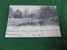 VINTAGE EUROPE UK CUMBRIA: AMBLESIDE Stepping Stones B&w 1903 Peacock - Ambleside