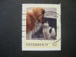 Österreich- Pers.BM Tierische Freunschaften Gebraucht - Personalisierte Briefmarken