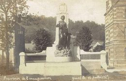 08 Givet Souvenir De L'inauguration Du Monument Aux Morts Guerre 1914/18 Carte Photo - Givet