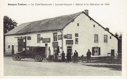 Baraque Fraiture Le Café Restaurant Laurent Jacquet Pompe A Essence Oldtimer Moto - Vielsalm