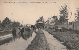 VILLENOY. - Canal De L'Ourcq, Un Port. - Villenoy