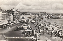 N°7313 R -cpsm Weymouth Esplanade And Bandstand- - Weymouth