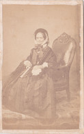 Palermo - Foto Formato Visita Di Elisabetta Corvacci Anno 1862 - Anciennes (Av. 1900)