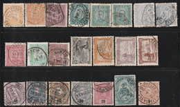 PORTUGAL - D.Carlos 1er .- Lot De 22 Timbres Oblitérés - Andere & Zonder Classificatie