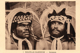 Nouvelle Calédonie - Canaques (Kanak) - Edition Braun & Cie - Carte N° 1 Non Circulée - Ozeanien