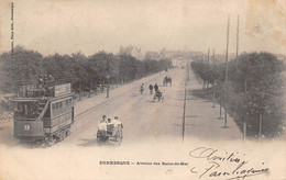 Dunkerque          59         Avenue Des Bains De Mer. Tramway.             (voir Scan) - Dunkerque