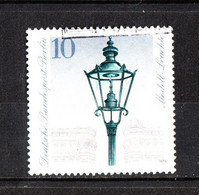 Germania Berlino  -   1979.  Lampione Artistico A Gas. Artistic Gas Lamp. - Verres & Vitraux